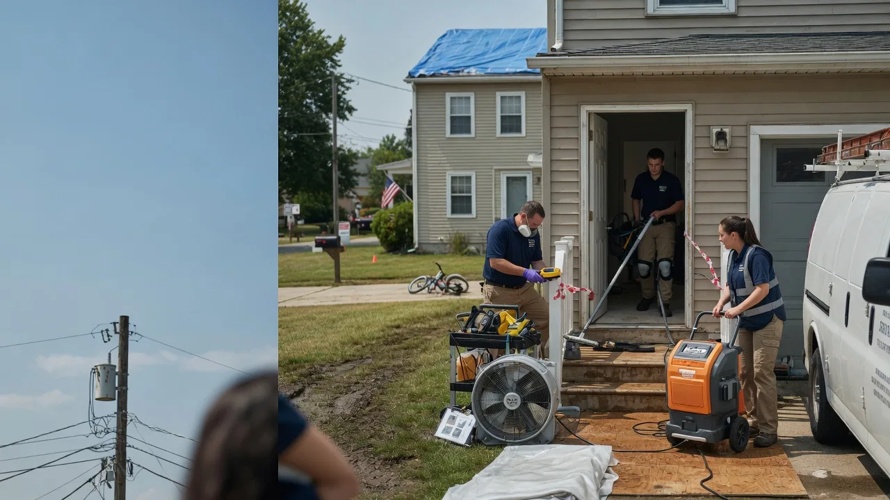 Water Damage Repair in Modale, IA near me